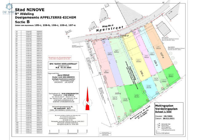 Bouwgrond te-koop in Appelterre-Eichem